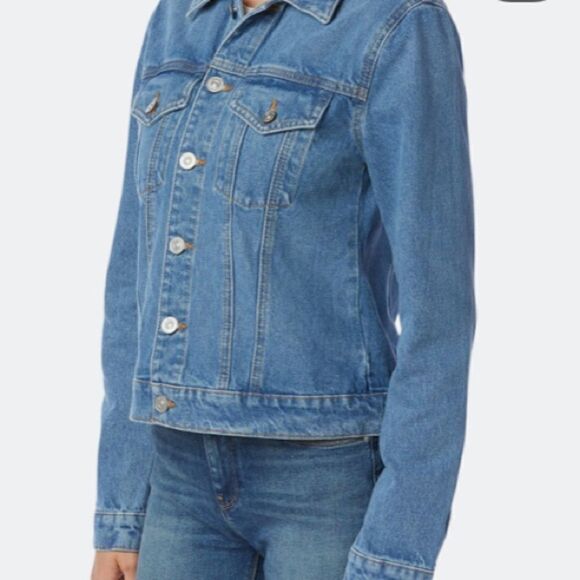 Hudson Classic Fitted Trucker Jean Jacket! - Picture 3 of 8